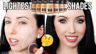 40 SHADES NEW Covergirl Matte Made Foundation {First Impression Review & Demo!} Fair Skin