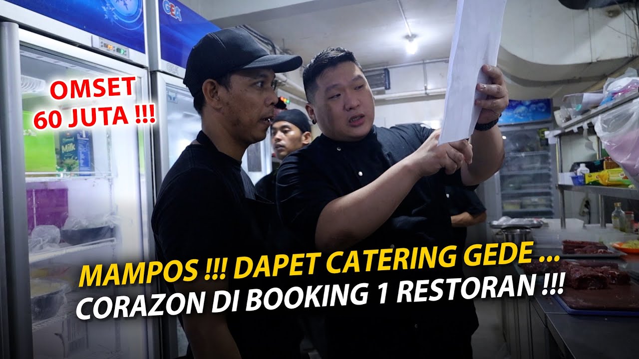 DEAL !!! GAK MAIN-MAIN CORAZON DI BOOKING 1 RESTORAN FULL....
