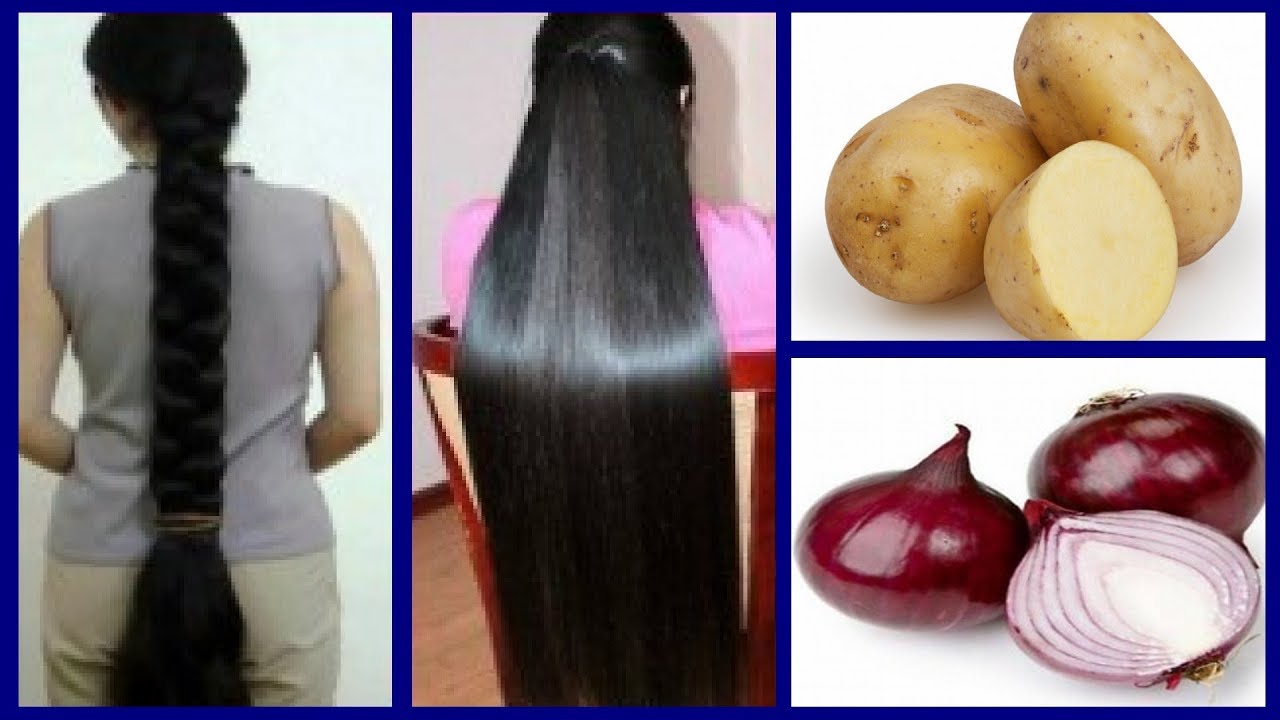 How To Grow Long And Thicken Hair Faster With Onion Potato