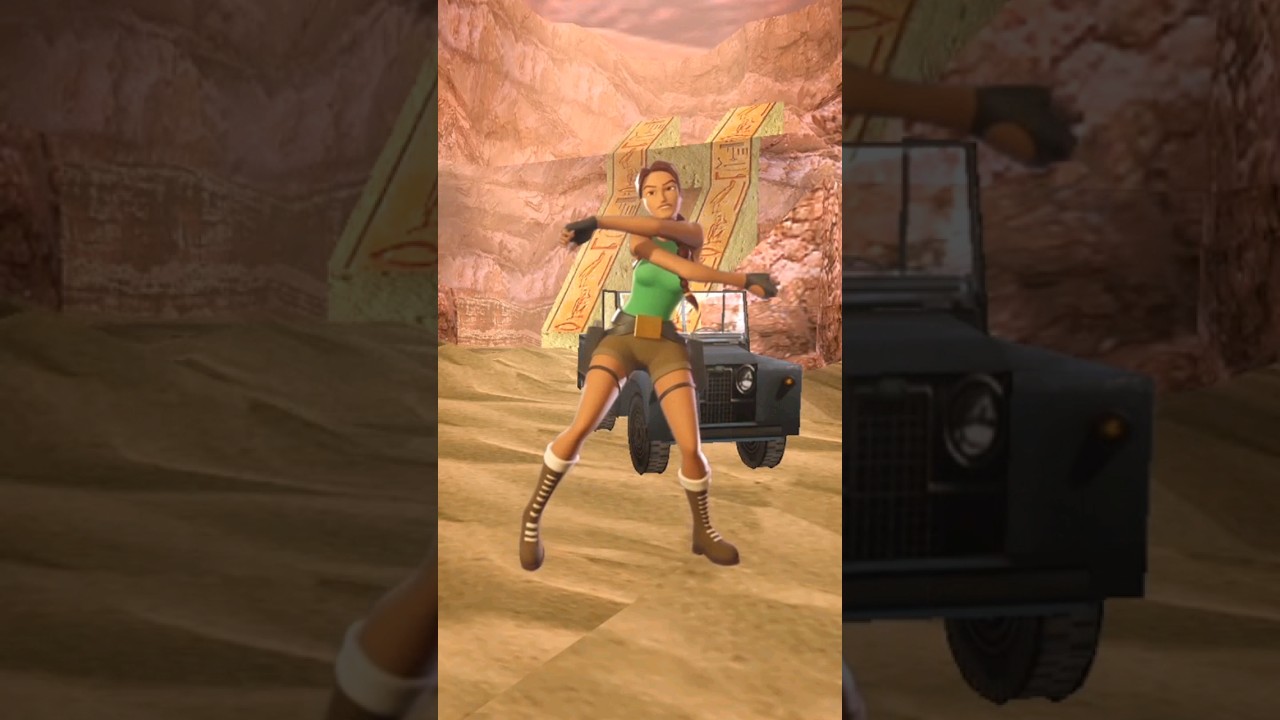 QUEM NUNCA?!😂👏 #games #laracroft #tombraider #gameplay #fortnite