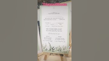 Mẫu thiệp cưới BB140 - Thiệp cưới đẹp 2022-2023