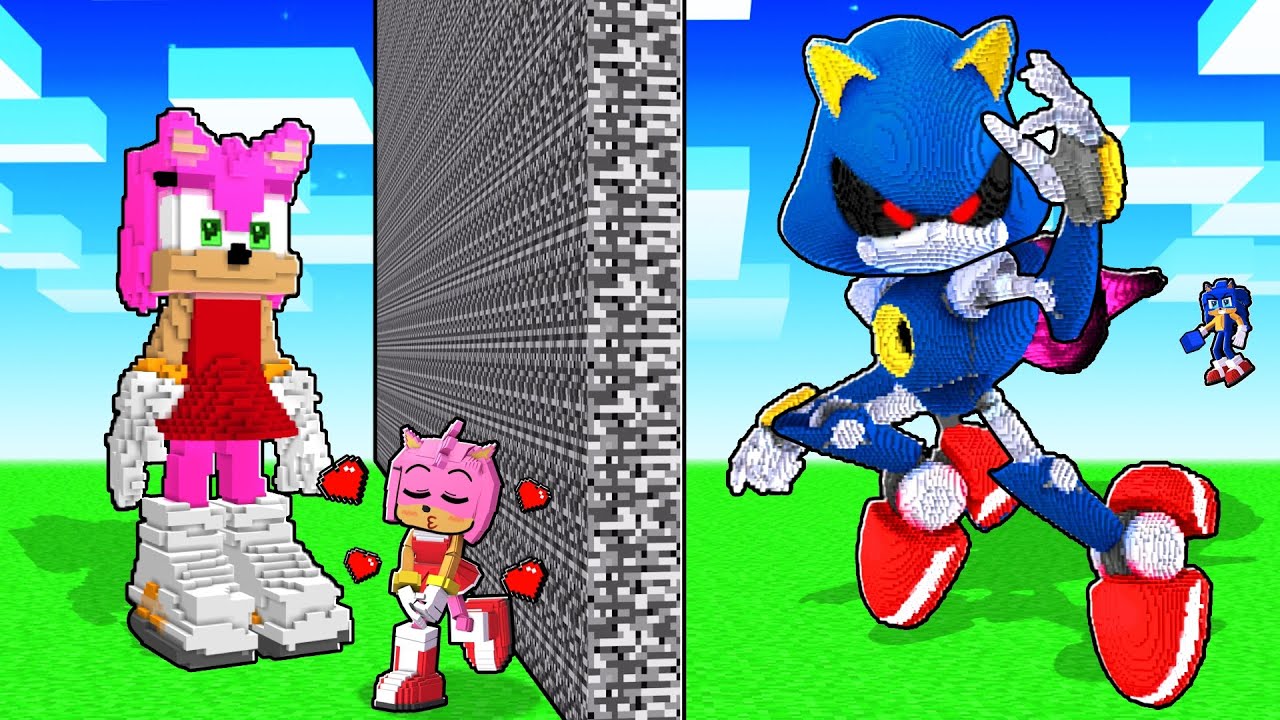 I CHEATED Against My Crush in a METAL SONIC Build Battle