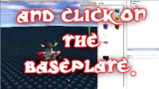 Roblox Tutorial How To Make The Baseplate Smaller Youtube - how to make roblox baseplate indestructable