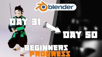 I Taught Myself Blender for 50 Days, And Here Is My Progress Part 2