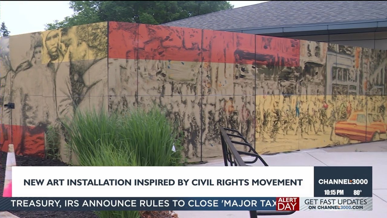 New art installation inspired by the Civil Rights Movement