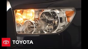 2007 - 2009 Tundra How-To: Daytime Running Lights | Toyota
