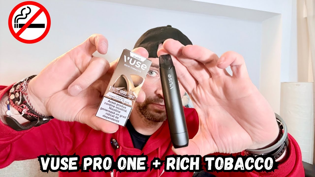 MULT CERUTUL RICH TOBACCO ȘI VUSE PRO ONE LA TEST ȘI VAPAT? Aroma Nouă