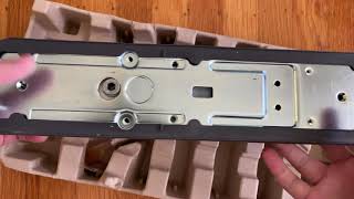 Samsung SHS-P718-LMK Push Pull Biometric Touchscreen Digital Door Lock - Silent Unboxing