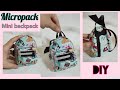 Mini Backpack DIY / Micropack Sewing Tutorial