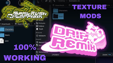 How to use DripRemix - How to ADD Models and Textures into Bomb Rush Cyberfunk