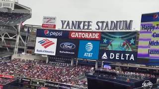 Rudy Giuliani Booed at Yankee Stadium on His Birthday Booing by New York Yankees Fans Entire Crowd