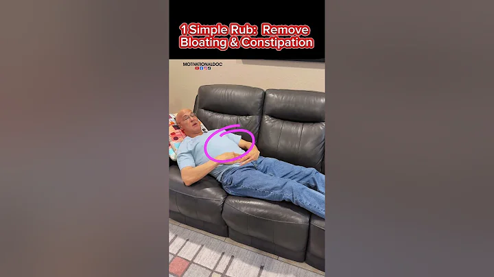 1 Simple Rub:  Remove Bloating & Constipation!  Dr. Mandell