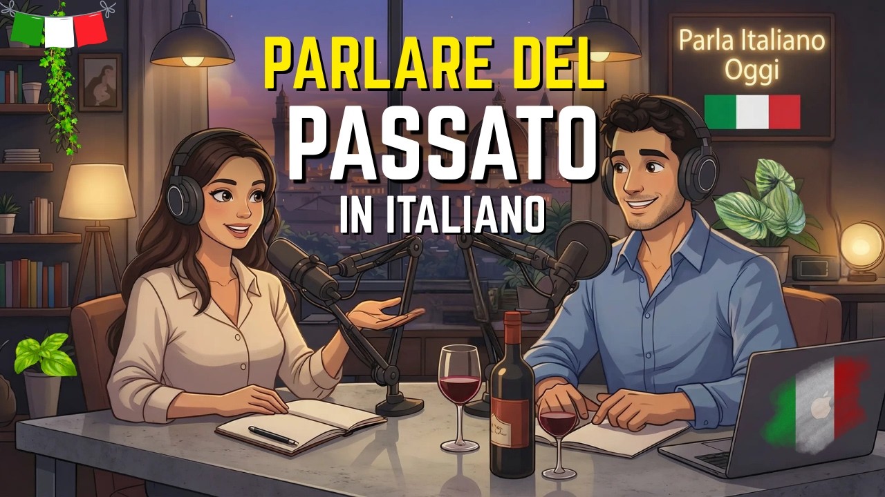 How to talk about Past Tense in Italian | Easy Italian for Beginners #italianpodcast