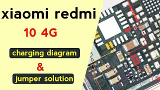 Xiaomi Redmi 10 4G Charging IC Diagram | Charging Problem Solution