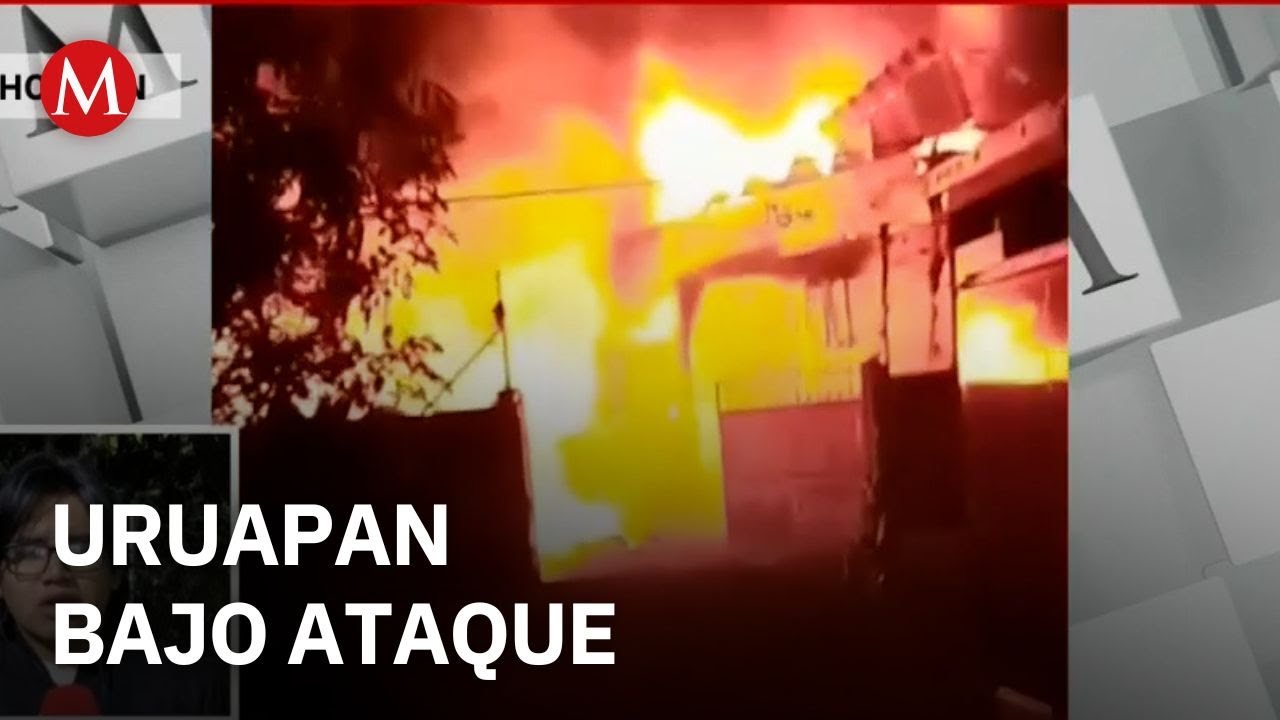 Atacan con bombas molotov planta recicladora en Uruapan, Michoacán