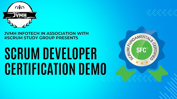 02 Scrum Developer Certification Demo Overview of Scrum