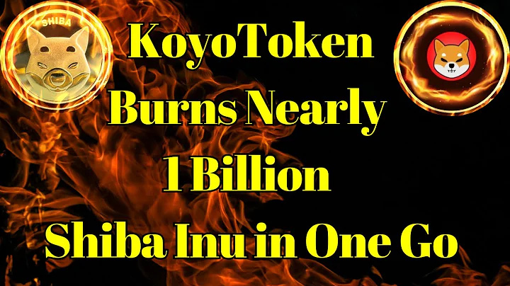 Breaking Crypto News | KoyoToken Burns Nearly 1 Billion Shiba Inu in One Go