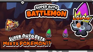 Taming cute Battlemon and making them battle...automatically | Super Auto Battlemon - LGIAG