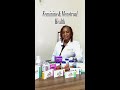 Feminine and Menstrual Health