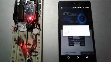 Android Arduino HC05 two way Bluetooth communication (BTFinder)