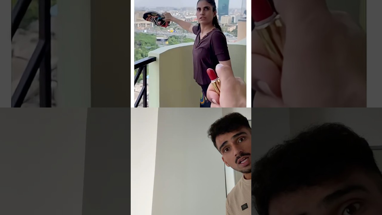 Meno male che sono scappato 😂 #ironia #risate #viraleshorts #fahadafzal #bello