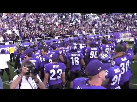 TCU Horned Frogs win 2009 Mountain West Conference...