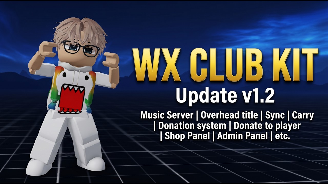 [UPD] WX Club Kit v1.2 | Kit for Hangout, Club, Party | Roblox Studio ...