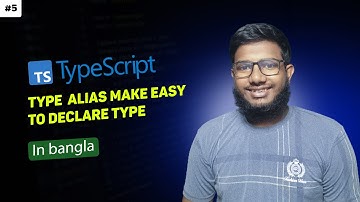 TypeScript (Type Alias) tutorial in bangla | part 5 | abtahi hasan