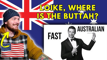 American Learns How To Do An Australian Accent FAST