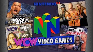 WCW Wrestling Video Games on Nintendo 64