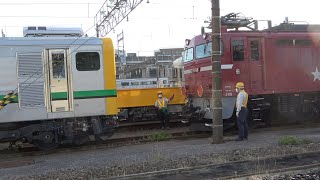 2021/05/06 【出区 入区 連結】 E493系 オク01編成 + EF81 98 尾久車両センター & 田端運転所 | JR East: E493 Series & EF81 98