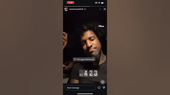 Lil Reese on instagram in traffic listening too king Von 😳#chiraq #chicago #oblock