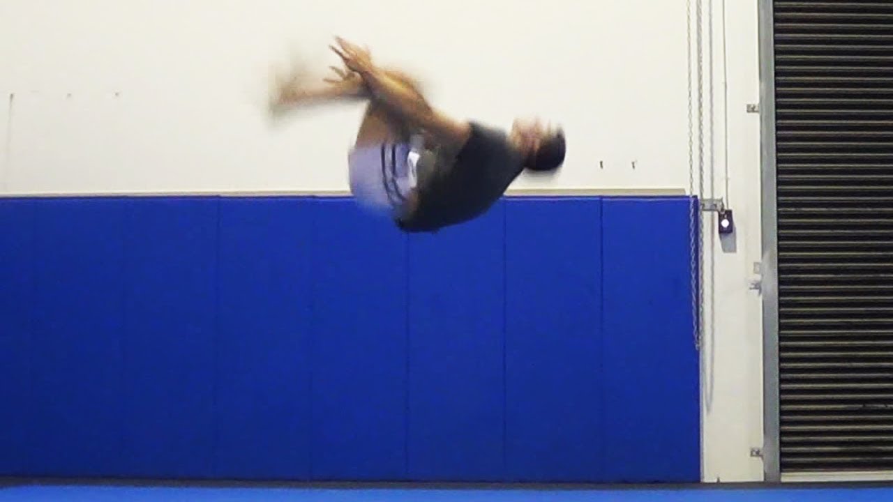 Backflip Practice YouTube