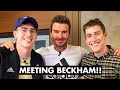 How We Filmed With DAVID BECKHAM 😱