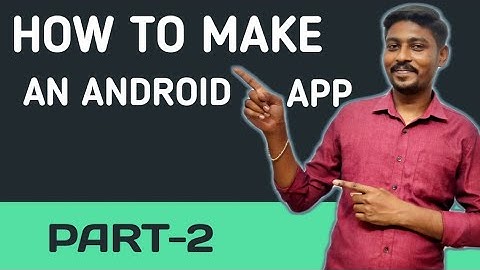 How to Make An Android App in Tamil | Part - 2 | Blocks Drag & Drop | Kodular | TAMIL TECH SELVA