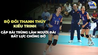 30 phút kịch tính: Thanh Thúy - Kiều Trinh bật mode sát thủ, khiến đội bóng số 1 Đài Loan 