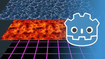 3D simple moving texture shader / Godot Engine 3