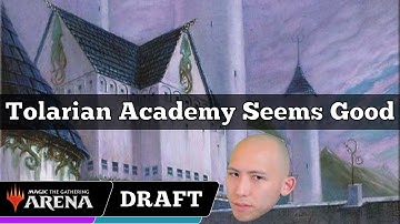 Tolarian Academy Seems Good | Powered Cube Draft | MTG Arena