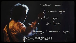 Bob Dylan - I Want You | アイ・ウォント・ユー (日本語字幕ver)