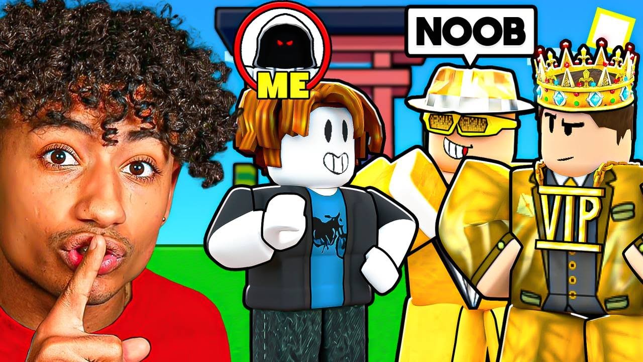 I Went UNDERCOVER As A NOOB In A Bedwars TOURNAMENT.. (Roblox Bedwars ...