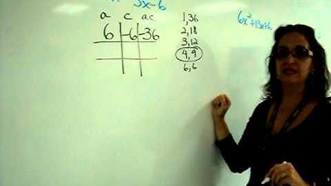 Factoring by Tic-Tac-Toe