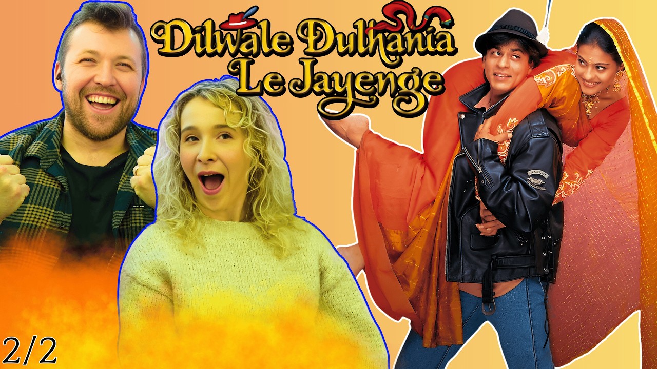 Лучшие моменты Шах Рукх Кхана | Реакция Лорен и Гарри на вторую часть фильма «DDLJ»