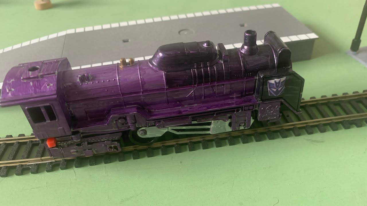 Custom Astrotrain (G1 transformer) - YouTube