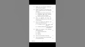 #Shorts BCS-011 JUNE 2022 Question Paper (Computer Basics and PC Software)