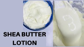 Make This Creamy  Moisturizing Shea Butter Lotion