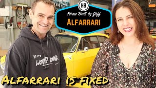 Alfarrari is fixed - Ferrari engined Alfa 105 Alfarrari build part 202