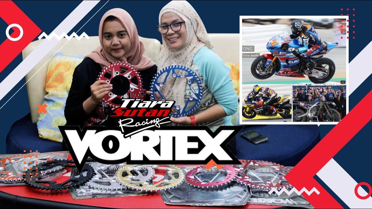 GANTI GEAR MOTOR DENGAN BRAND USA!! | VORTEX GEAR / SPROCKET REVIEW BY TIARA SUTAN RACING