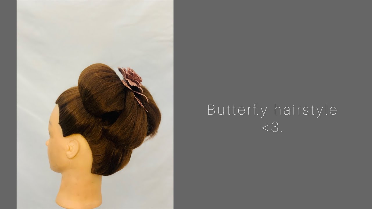 Butterfly hairstyle. #famous #foryou #hairstyle #reels #views #viral #fans