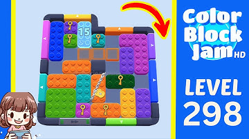 Color Block Jam Level 298 Solution Walkthrough