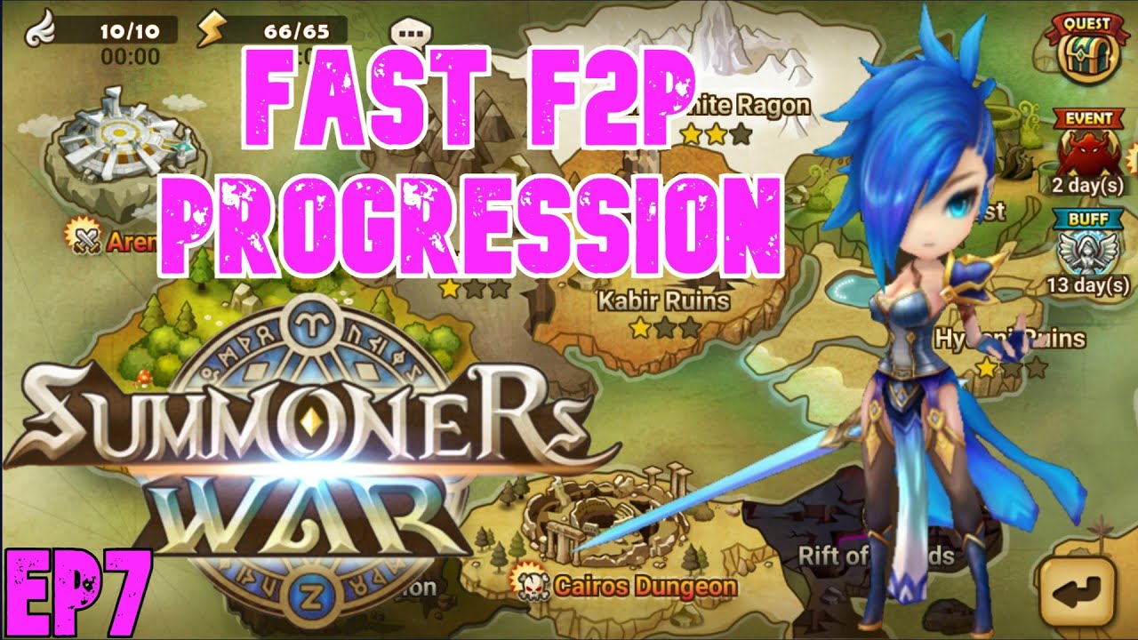 Summoners War F2P Challenge/Beginner's Guide EP7